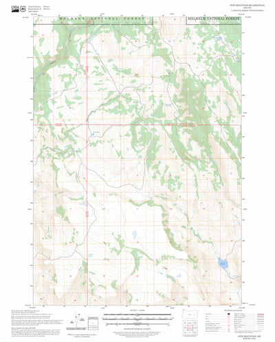 Otis Mountain, OR FSTopo Preview 1