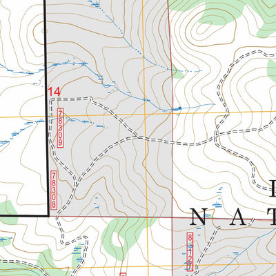 Orofino Mountain, MT FSTopo Preview 2