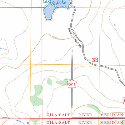 Ortega Mountain, AZ FSTopo Preview 2