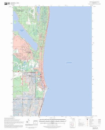 Oscoda, MI FSTopo Preview 1