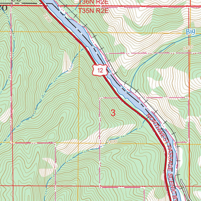 Orofino East, ID FSTopo Preview 3