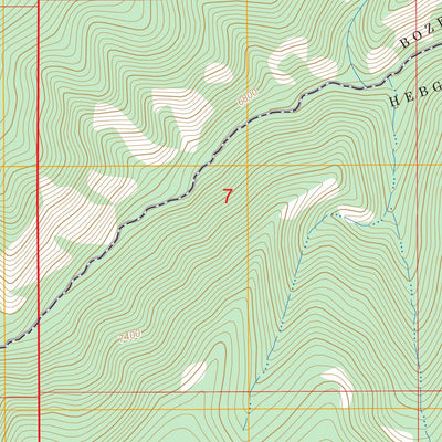 Ousel Falls, MT FSTopo Preview 3