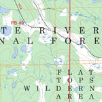 Oyster Lake, CO FSTopo Preview 2