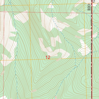 Oyster Lake, CO FSTopo Preview 3