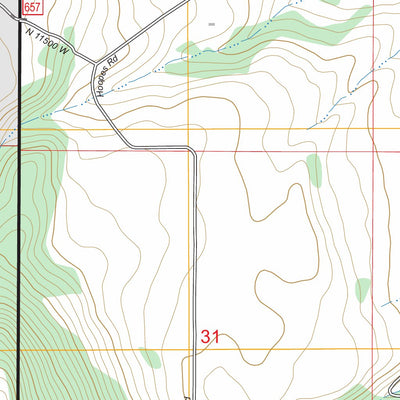 Packsaddle Lake, ID FSTopo Preview 2