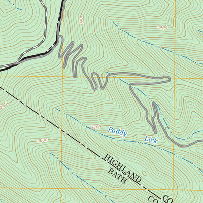 Paddy Knob, WV-VA FSTopo Preview 3