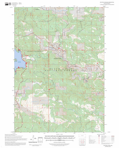 Pactola Dam, SD FSTopo Preview 1