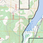 Painted Rocks Lake, MT FSTopo Preview 2