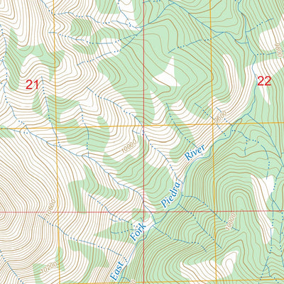Palomino Mountain, CO FSTopo Preview 3
