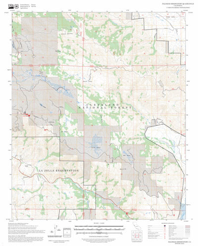 Palomar Observatory, CA FSTopo Preview 1