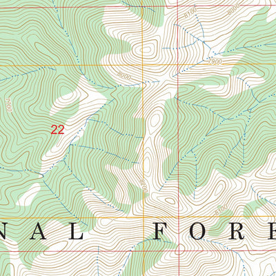 Pajaro Canyon, NM FSTopo Preview 3
