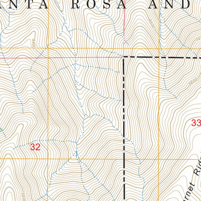 Palm View Peak, CA FSTopo Preview 3
