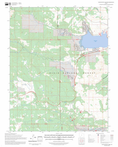 Panguitch Lake, UT FSTopo Preview 1