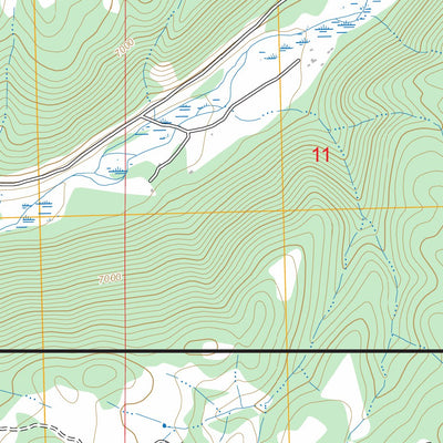 Paonia Reservoir, CO FSTopo Preview 2