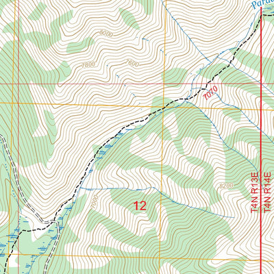 Paradise Peak, ID FSTopo Preview 3