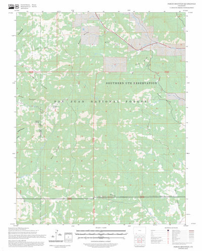 Pargin Mountain, CO FSTopo Preview 1
