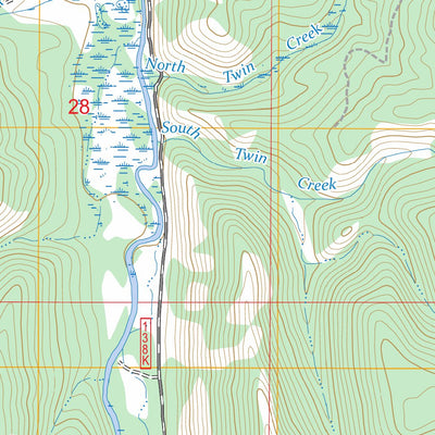 Park Creek, WY FSTopo Preview 2
