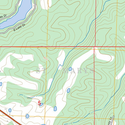 Parker Lake, MO FSTopo Preview 2