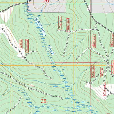 Parker Springs, AL FSTopo Preview 3