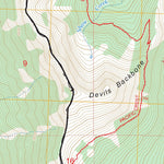 Pasayten Peak, WA FSTopo Preview 3