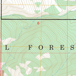 Pat O' Hara Mountain, WY FSTopo Preview 2