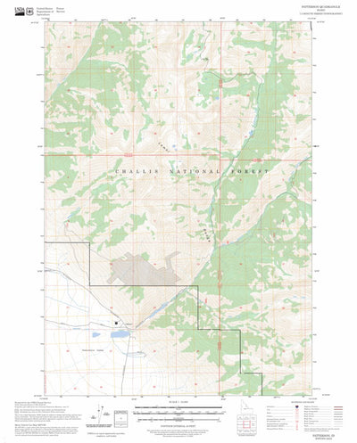 Patterson, ID FSTopo Preview 1