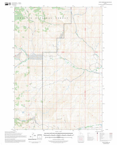 Pats Creek, ID FSTopo Preview 1