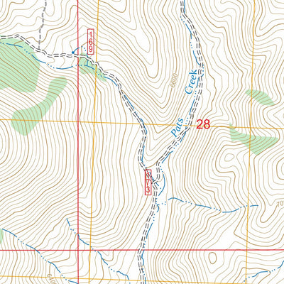 Pats Creek, ID FSTopo Preview 3