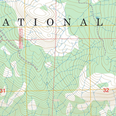 Patterson Mountain, CA FSTopo Preview 2