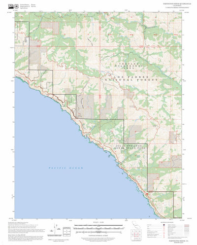 Partington Ridge, CA FSTopo Preview 1