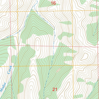 Paul Reservoir, ID-MT FSTopo Preview 3