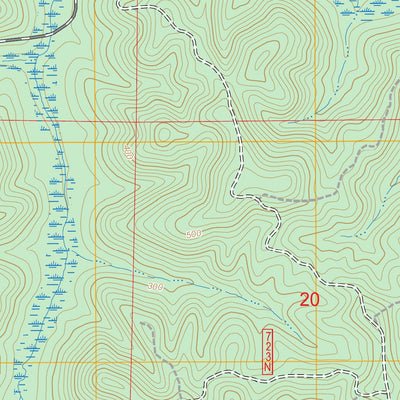 Payne Lake, AL FSTopo Preview 3