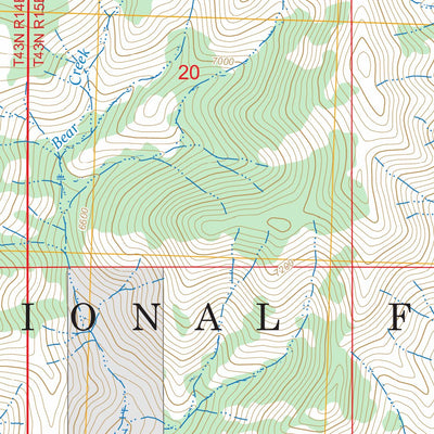 Payne Peak, CA FSTopo Preview 3