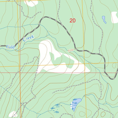 Peck Lake, MT FSTopo Preview 2