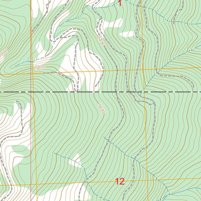 Peck Lake, MT FSTopo Preview 3