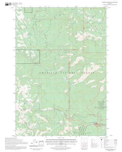 Pearson Ridge, OR FSTopo Preview 1