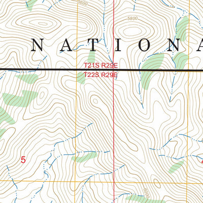 Pedregosa Mountains West, AZ FSTopo Preview 3