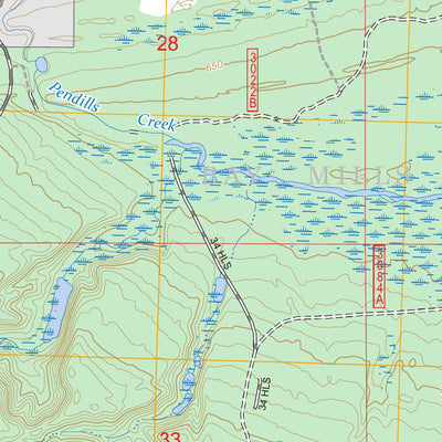 Pendills Lake, MI FSTopo Preview 2
