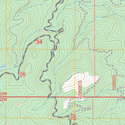 Peck Mountain, ID FSTopo Preview 3