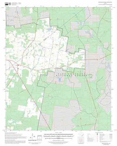 Pennington, TX FSTopo Preview 1