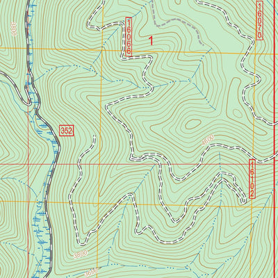 Penrose Peak, MT FSTopo Preview 3
