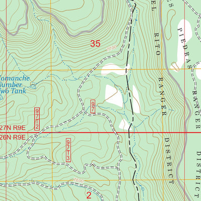 Petaca Peak, NM FSTopo Preview 3