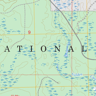 Perch Lake, MI FSTopo Preview 2