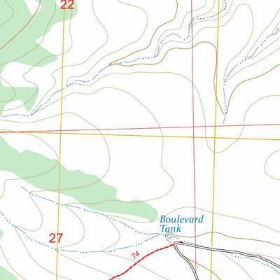 Pelona Mountain, NM FSTopo Preview 2