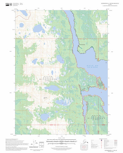 Petersburg A-1 SW, AK FSTopo Preview 1