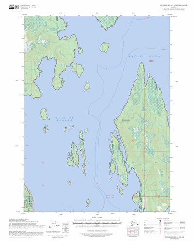 Petersburg A-1 SE, AK FSTopo Preview 1