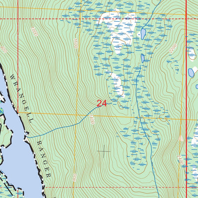 Petersburg A-1 SE, AK FSTopo Preview 3