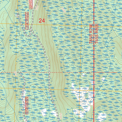 Petersburg A-4 NE, AK FSTopo Preview 3