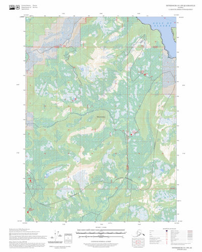 Petersburg B-1 SW, AK FSTopo Preview 1