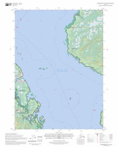 Petersburg B-4 SE, AK FSTopo Preview 1